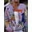 Women'S Playful Dog Print Cardigan - Young Style, 3D Printed, Polyester Knit with Button Front and Colorful Canine Design, All-Season Comfort