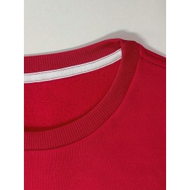 [Mom & Grandma Sweatshirt] 100% Polyester Blessed to be Called Mom & Grandma Women's Plus Size Casual Sweatshirt - Vibrant Green Geometric Print, Machine Washable, Autumn Winter Warmth, Family Gift Idea, Graphic Crewneck Top