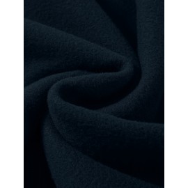 Machine Washable Polyester Blend Women's Casual Hoodie & Jogger Set - Letter Print, Drawstring Waist with Pockets, Perfect for Fall/Winter