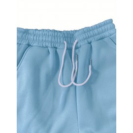 [Playful Design|Cherry Themed] Playful Design|Cherry Themed Hoodie and Pants Set - Casual Long Sleeve Pullover with Pockets, Fall/Winter Collection, Women's Fashion